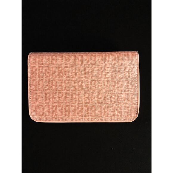 Bebe Kira Crossbody Bag Dusty Rose | Gold Logo Purse Designer-Inspired NWT - Picture 2 of 5